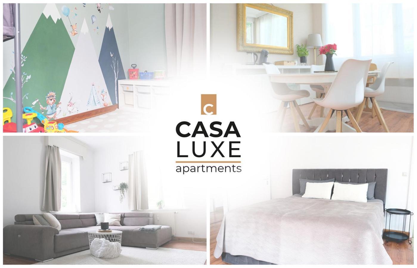 Casa Luxe - 110Qm - Stadtmitte - Familienfreundlich - Parkplatz - 5Km Zum Legoland ギュンツブルク エクステリア 写真